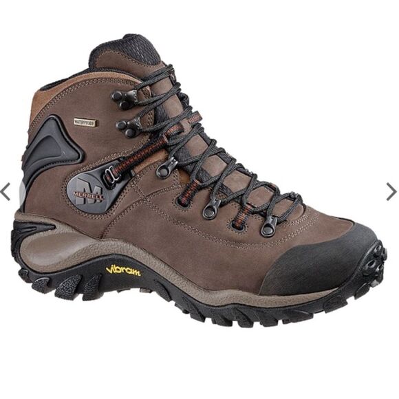 Patagonia Brown Phaser Peak Lace Up Ankle Outdoor Hiking boot 12 - Picture 1 of 11